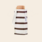 Anatole umbrella 'Lazare' - brown stripe