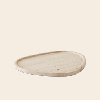 Jakobsdal tray 'Eira' - travertine