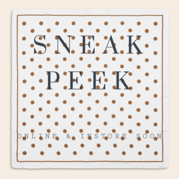 Sui Ava sjaal 'Polka-Dot' 70 x 70cm