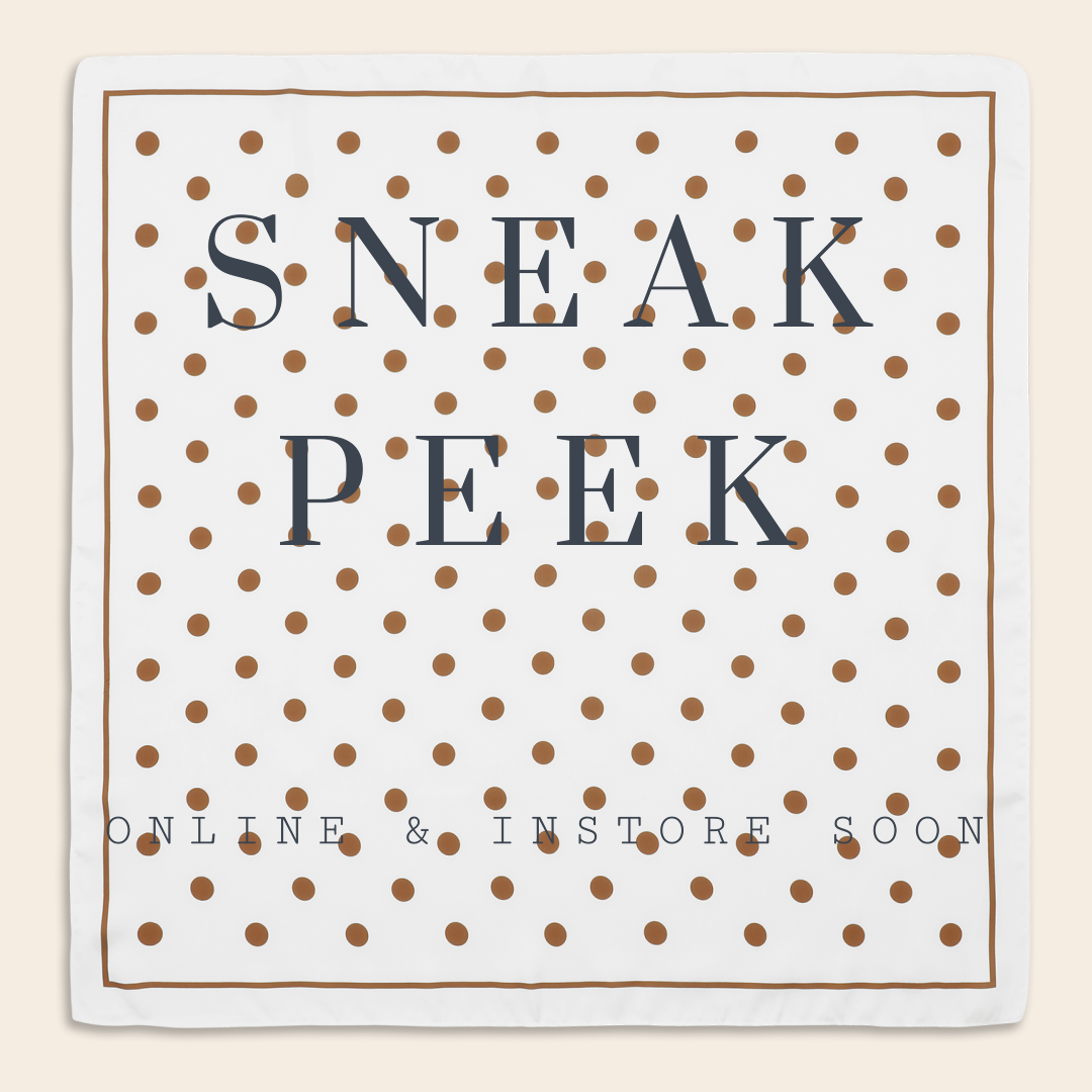 Sui Ava sjaal 'Polka-Dot' 70 x 70cm
