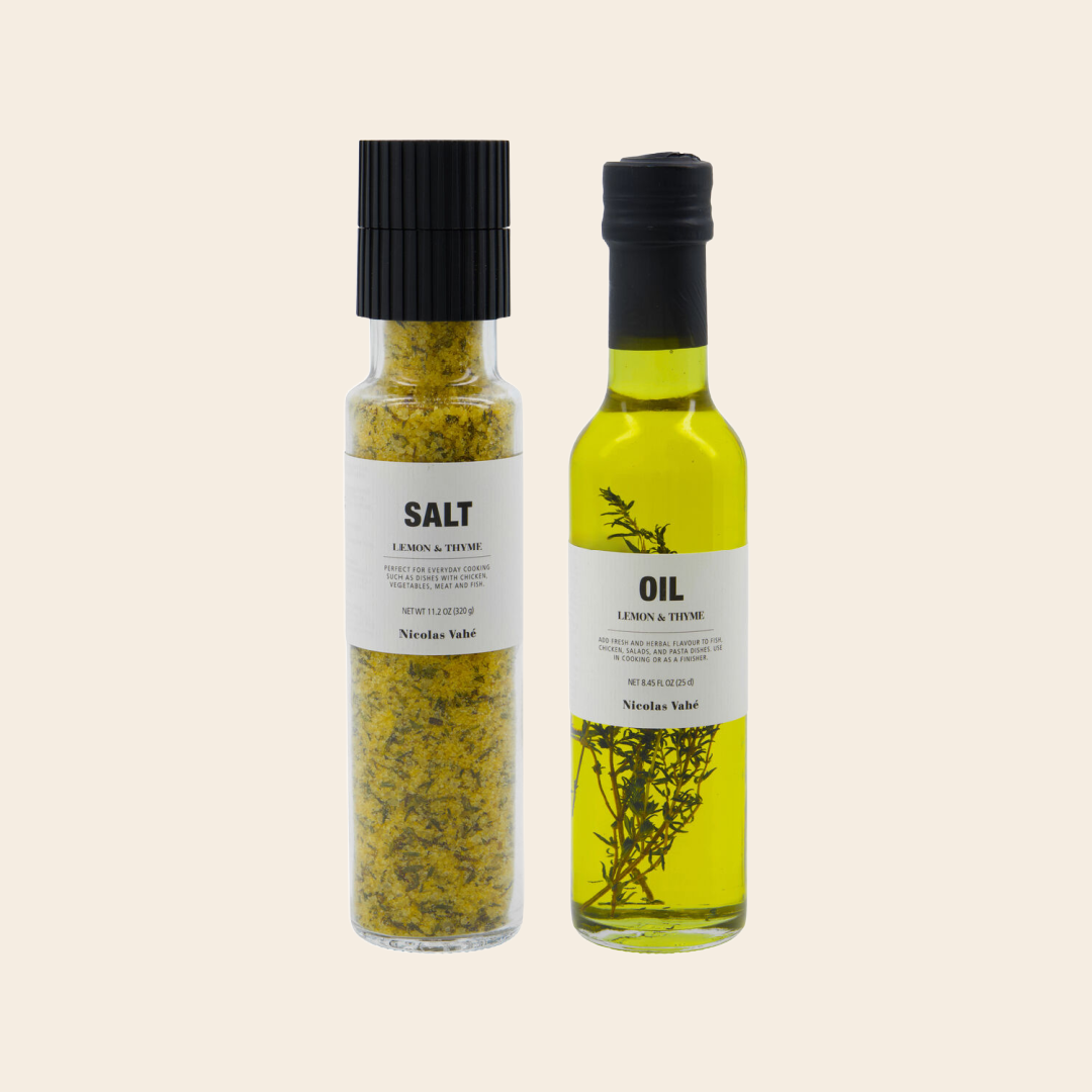 Nicolas Vahé giftbox 'Lemon' - zout & olie