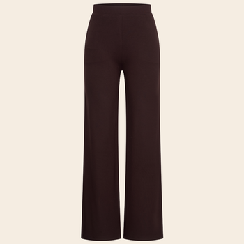Majestic Filatures broek viscose - aubergine