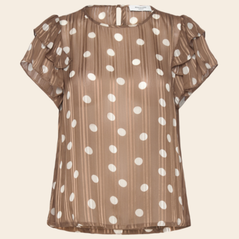 Rosemunde blouse 'Gloria' viscose - coca mocha