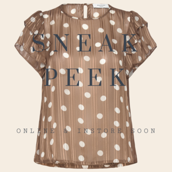 Rosemunde blouse 'Gloria' viscose - coca mocha