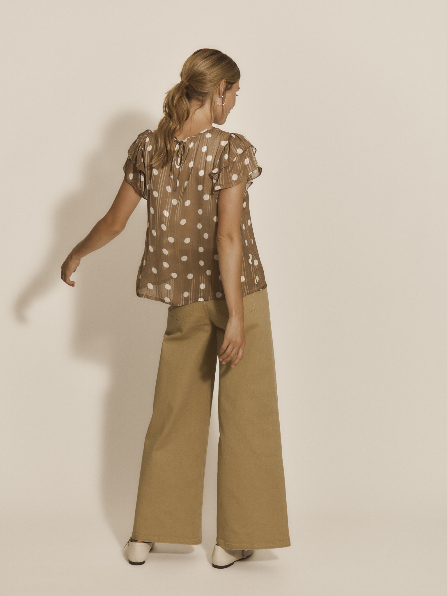 Rosemunde blouse 'Gloria' viscose - coca mocha