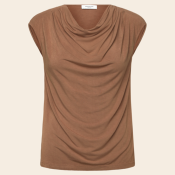 Rosemunde shirt 'Biarritz' viscose - coca mocha