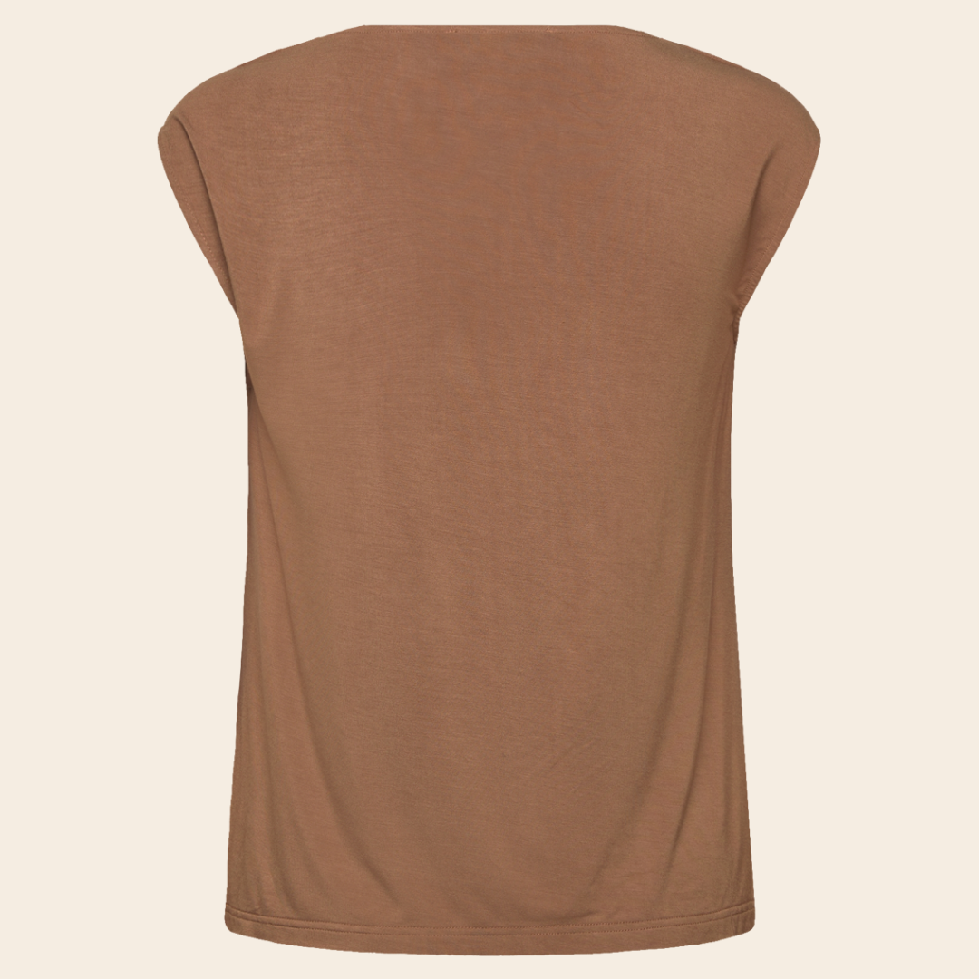 Rosemunde shirt 'Biarritz' viscose - coca mocha