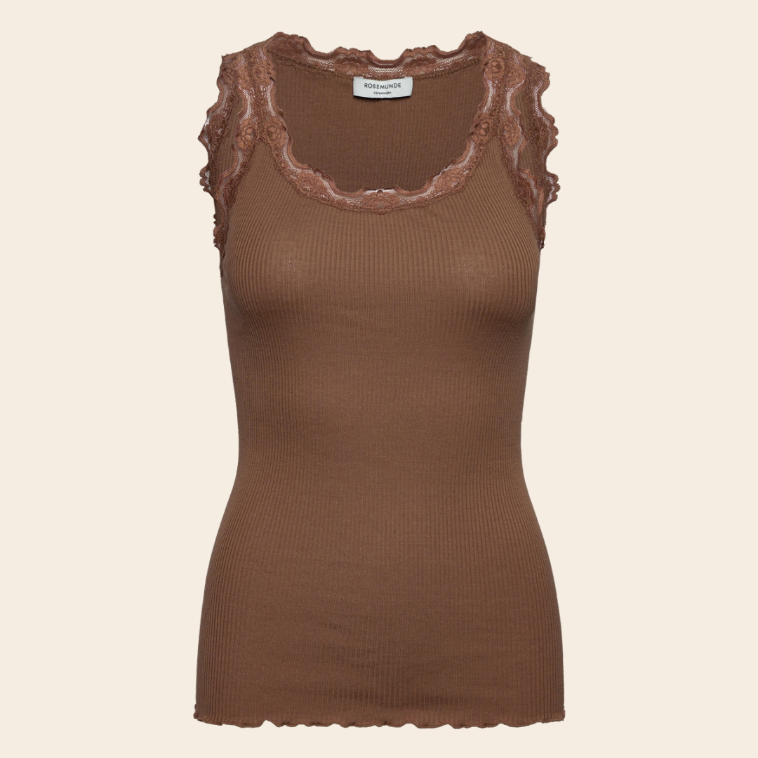 Rosemunde Iconic top- silk / cotton