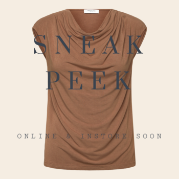 Rosemunde shirt 'Biarritz' viscose - coca mocha