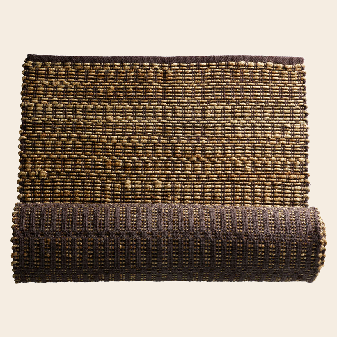 TineK Home vloerkleed jute / katoen - mocca