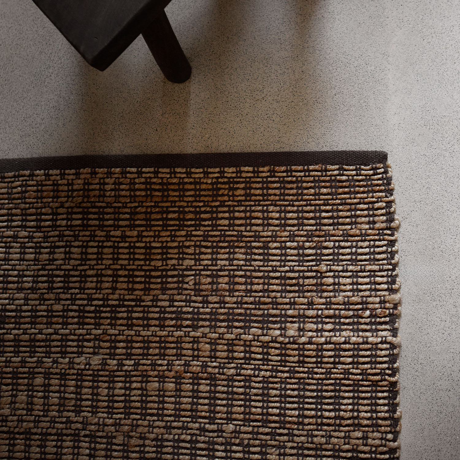 TineK Home vloerkleed jute / katoen - mocca