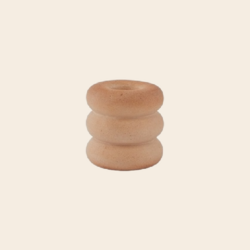 kandelaar 'Savi'- terra cotta