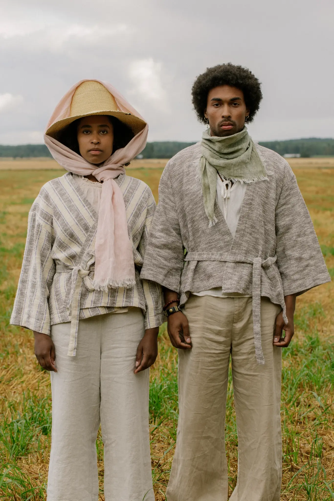 Lapuan Kankurit kimono 'Kaapelitehdas' - linnen / katoen