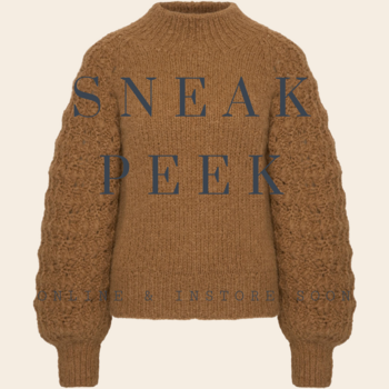 Inti Knitwear jumper 'Glenda' alpaca - sand