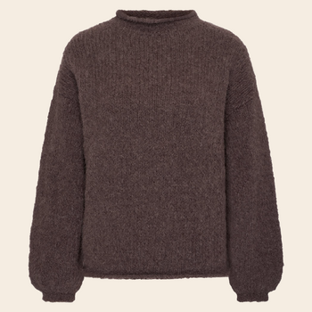 Inti Knitwear trui 'Tula' alpaca - plum