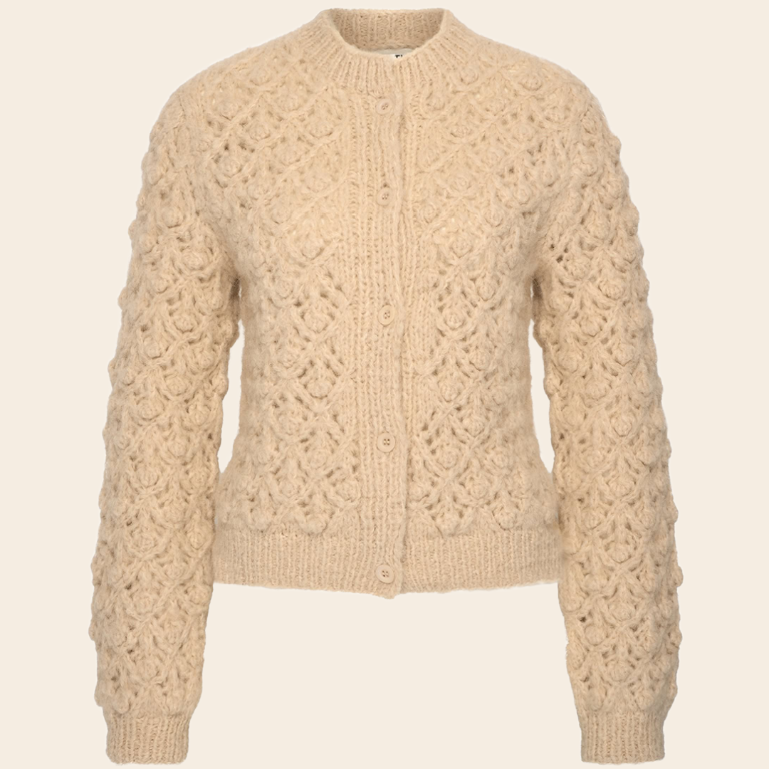 Inti Knitwear vest 'Coby' alpaca - marfil