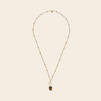 A Beautiful Story ketting 'Evolve' tijgeroog