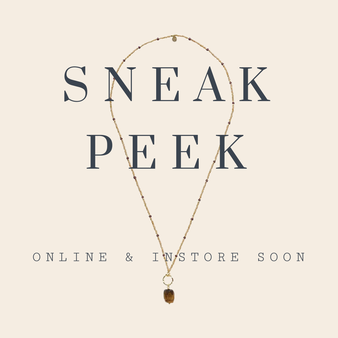 A Beautiful Story ketting 'Evolve' tijgeroog