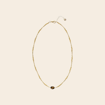 A Beautiful Story ketting 'Chance' tijgeroog