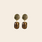 A Beautiful Story earrings 'Praise' - tiger eye
