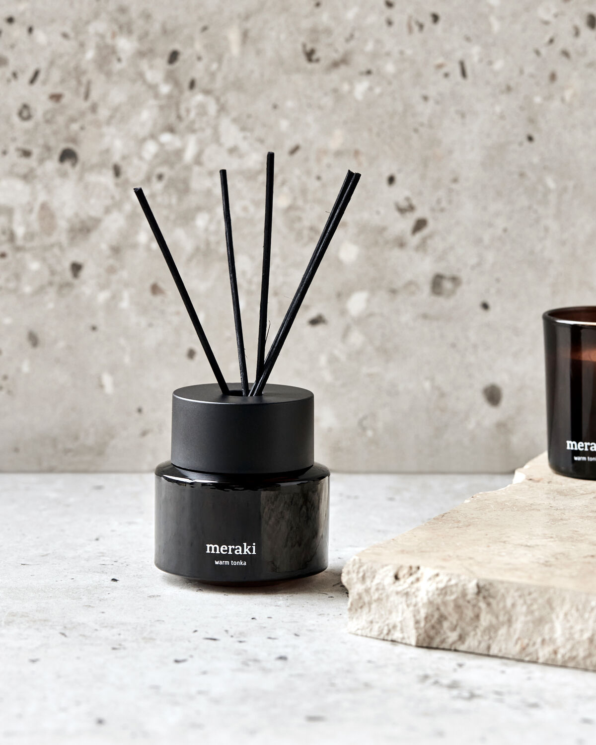Meraki geurstokjes 'Warm Tonka' - 100ml