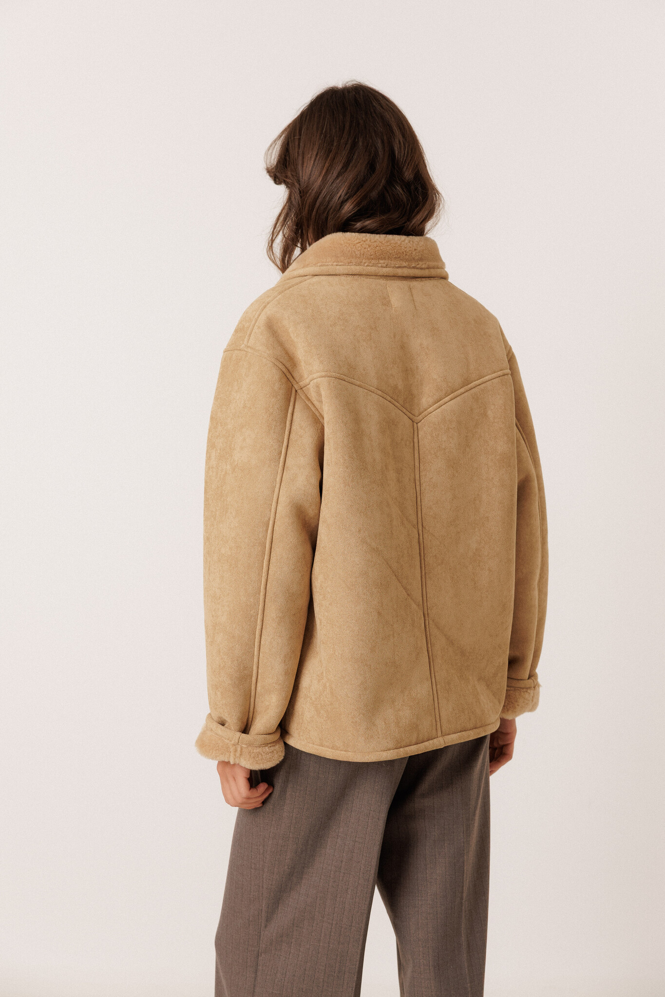 Indi & Cold jas 'Abrigo'  - beige