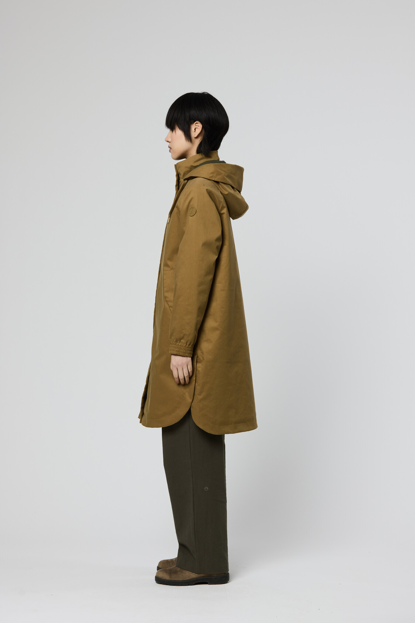 Tantä winterparka 'Hielo' - butternut