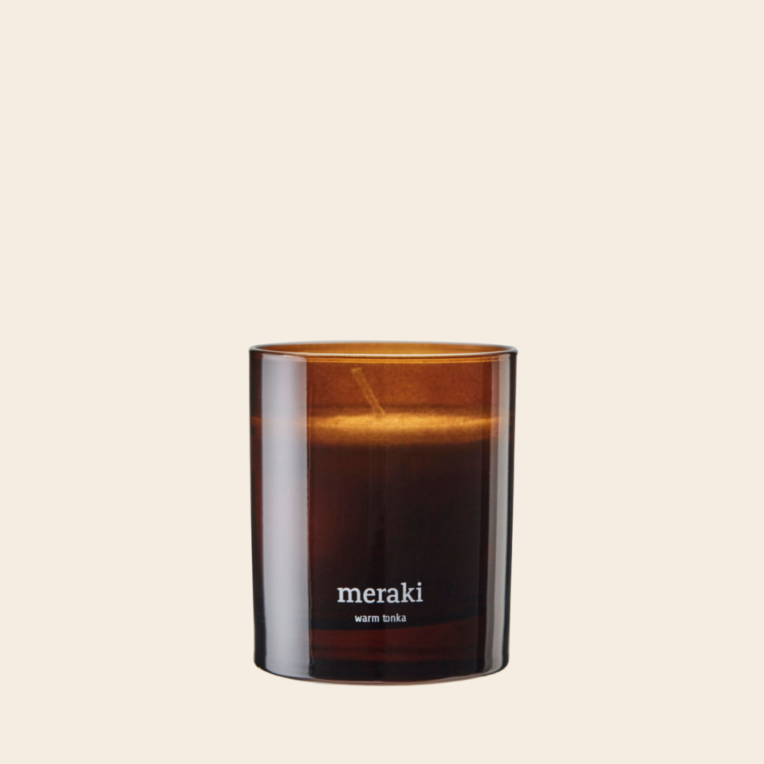 Meraki geurkaars 'Warm Tonka'
