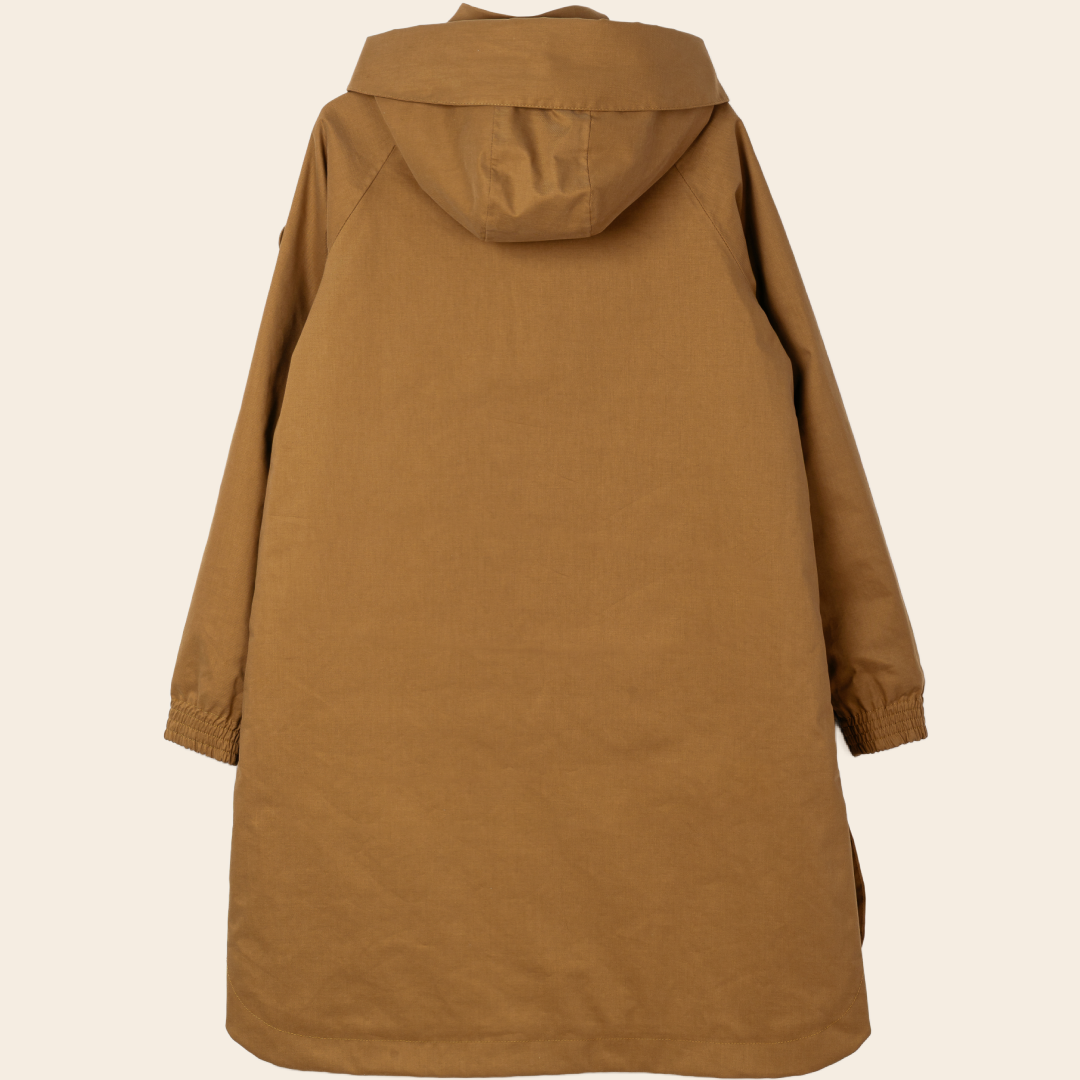 Tantä winterparka 'Hielo' - butternut