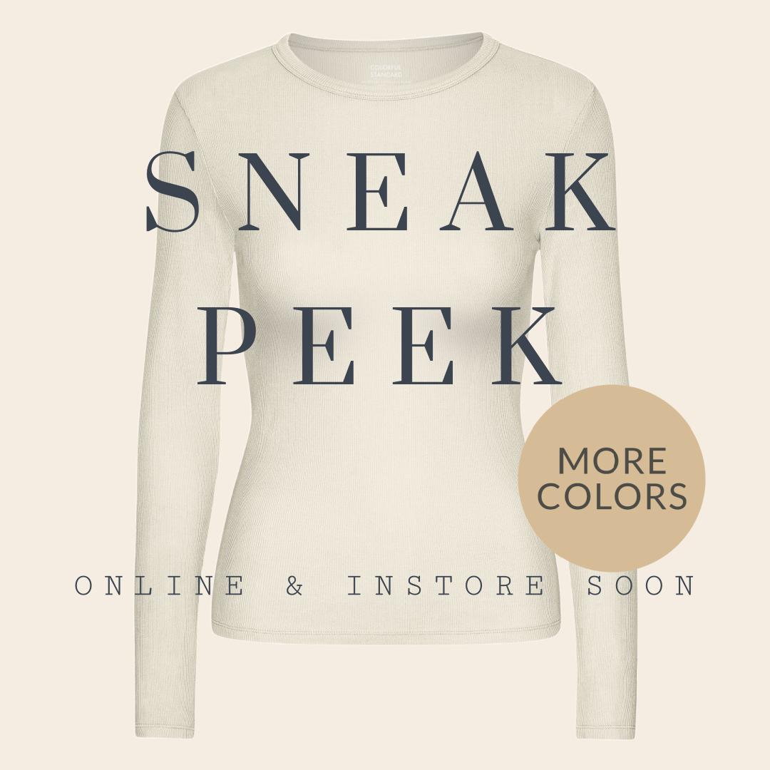 Colorful Standard shirt 'Rib' organic katoen