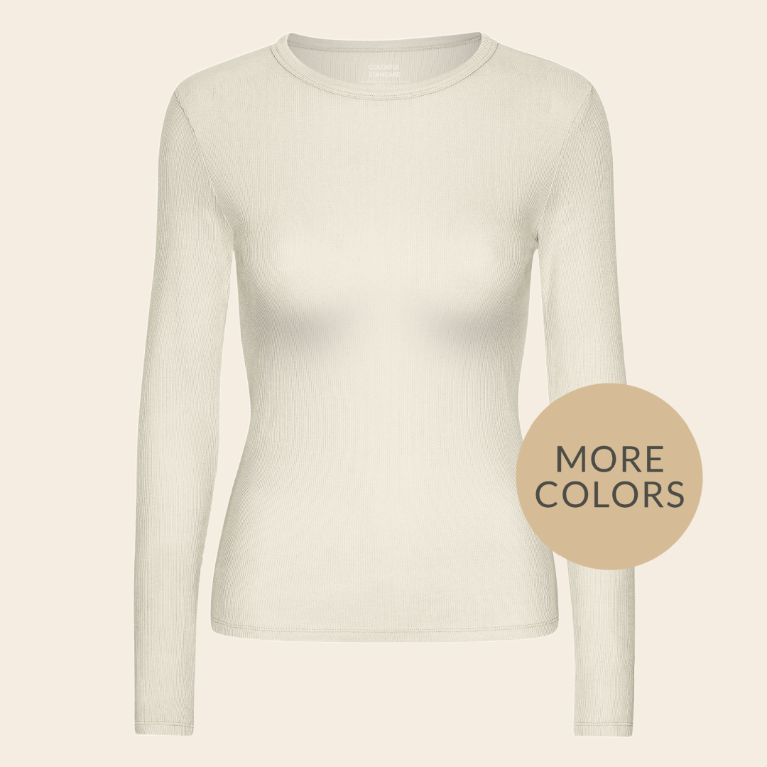 Colorful Standard shirt 'Rib' organic katoen