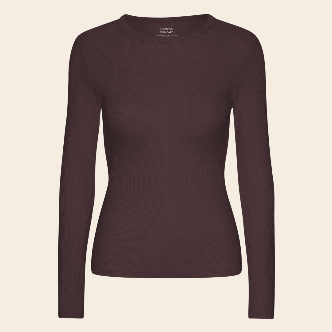 Colorful Standard shirt 'Rib' organic katoen