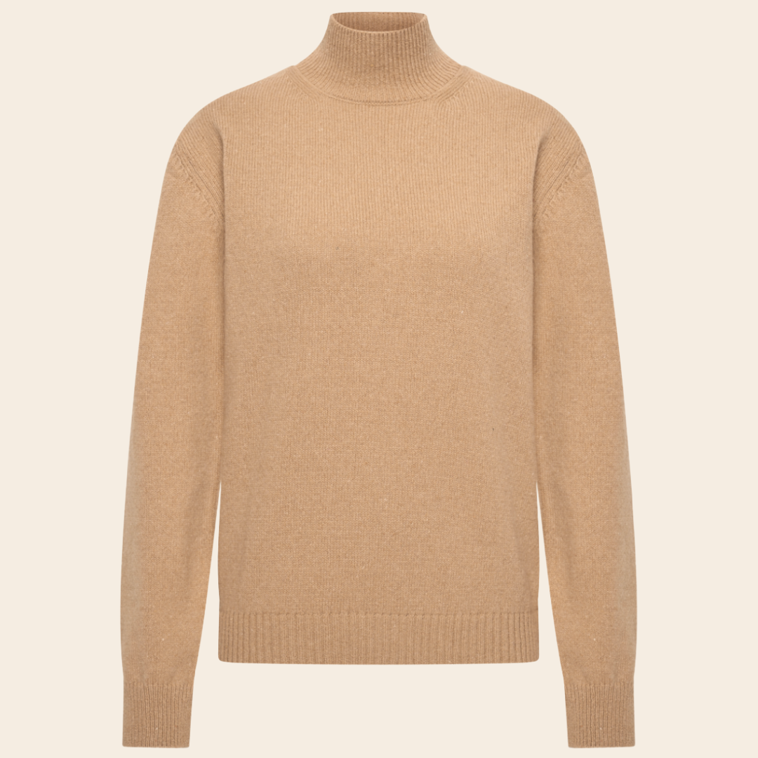 Rifo turtle neck 'Ada' cashmere - beige