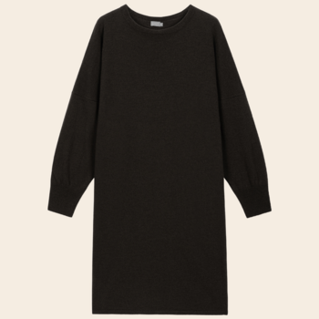 No Man's land knit dress merino / cashmere - espresso