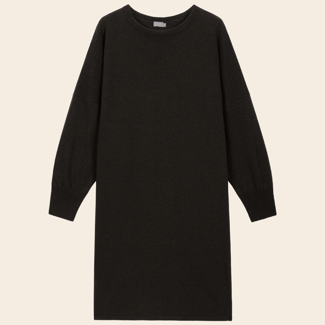 No Man's land jurk merino / cahmeremix - espresso