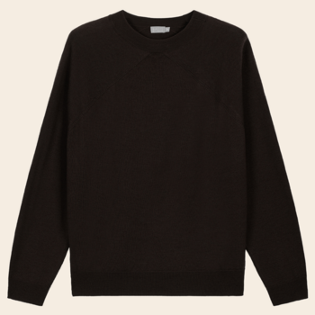 No Man's land jumper merino / cashmere - dark espresso