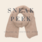 Rosemunde scarf 'Furry' alpaca - oat