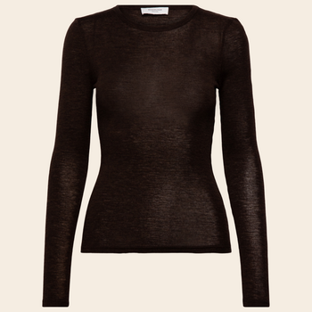 Rosemunde shirt 'Sara' wol / cashmere - mole