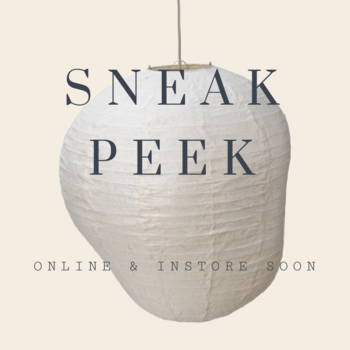 Ferm Living lampshade 'Kurbis' - washi paper