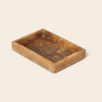 Ferm Living tray 'Mist' - hars