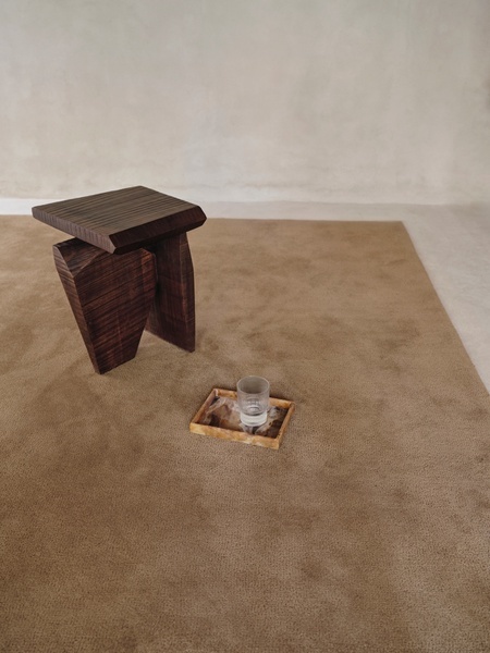 Ferm Living tray 'Mist' - resin