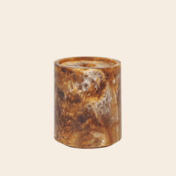 Ferm Living container 'Mist' resin- kelp