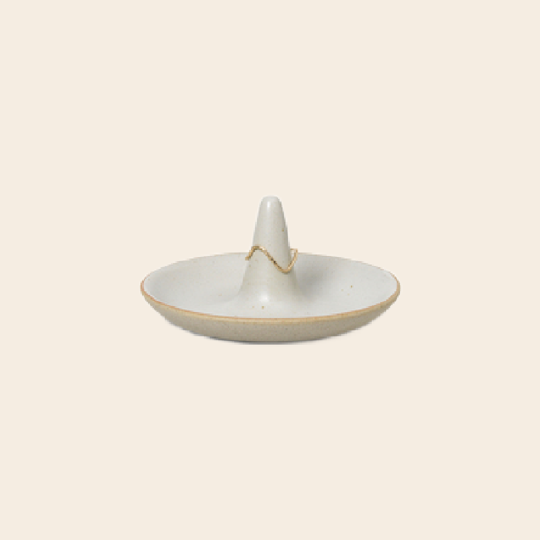 Ferm Living ring cone - porcelain