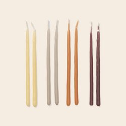 Ferm Living set/24 kaarzen 'Calm Blend'