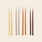 Ferm Living set/24 candles 'Calm Blend'