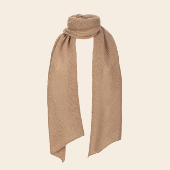 No Man's land sjaal kidmohair - sandalwood