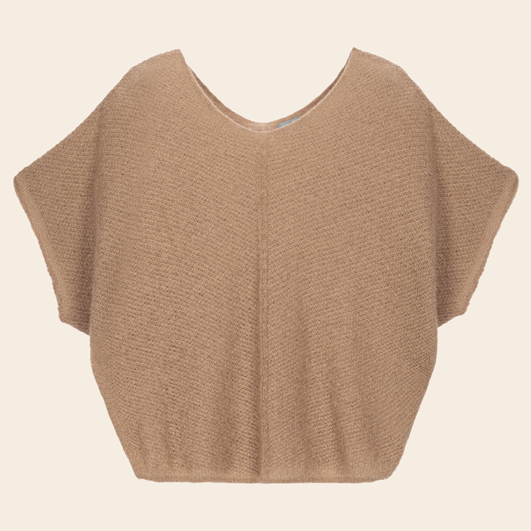 No Man's land top kid mohair - sandalwood