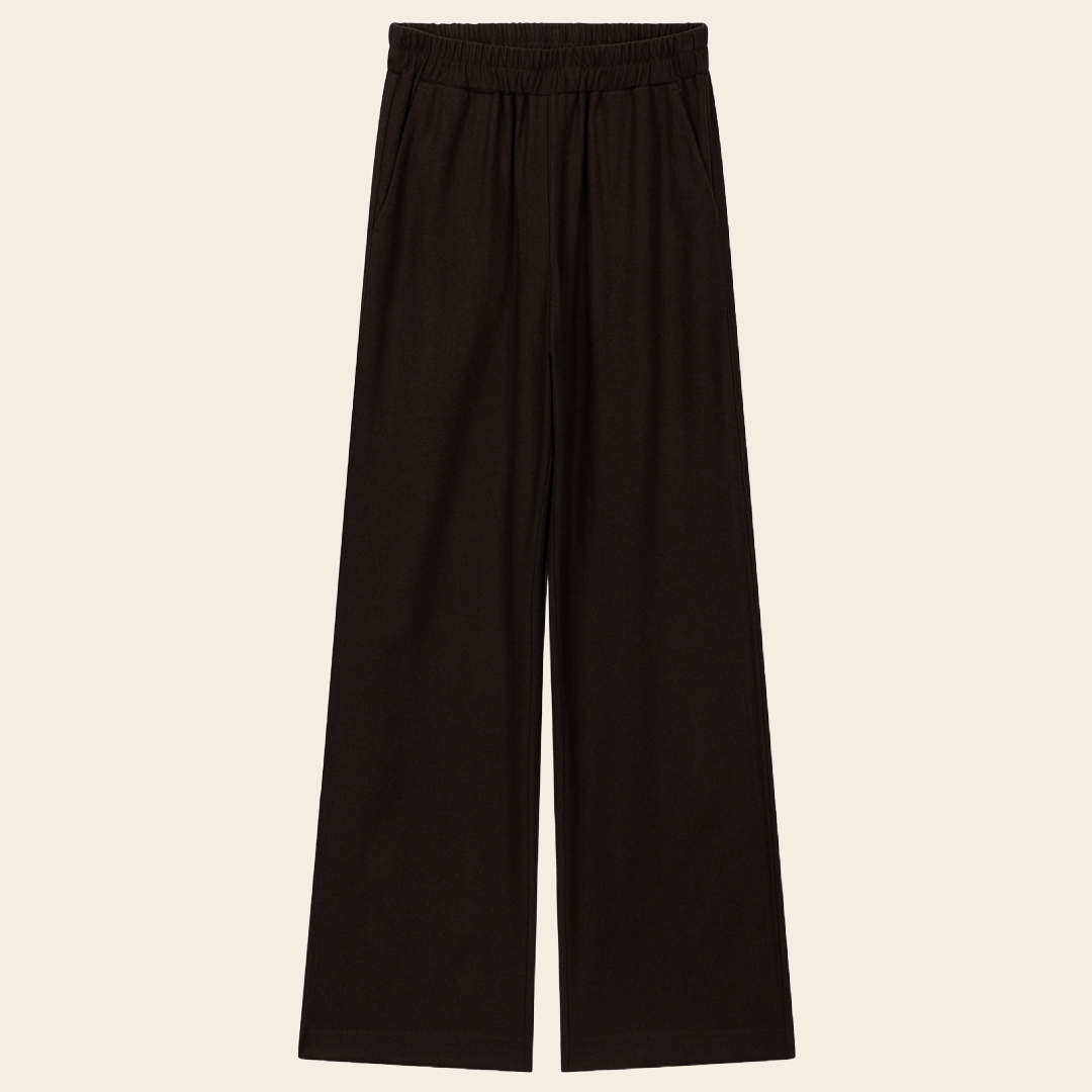 No Man's land broek wol / viscose - espresso
