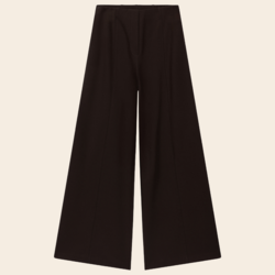 No Man's land broek viscosemix - dark espresso