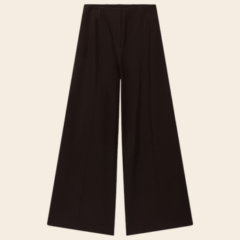 No Man's land broek viscosemix - dark espresso